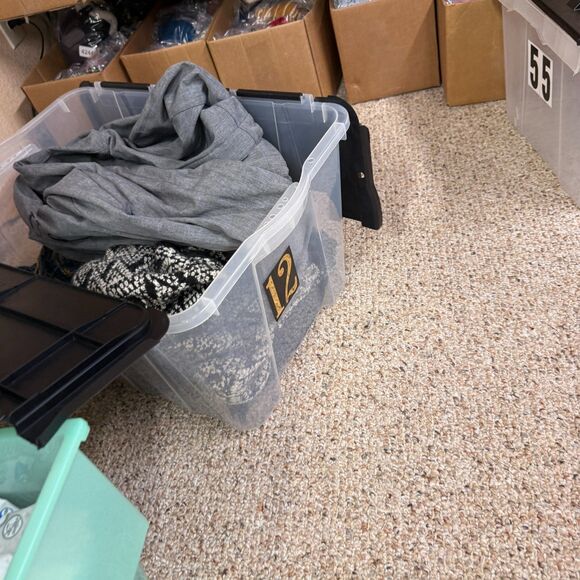 Anne Klein Coat Women M Medium Red Button Up Collared Long Sleeve Wool Lined - Picture 7 of 7